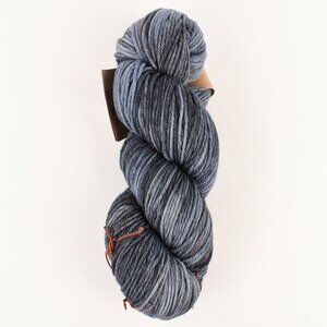 MadelineTosh DK Twist Yarn Superwash Merino Wool Patched Indigo Colorway